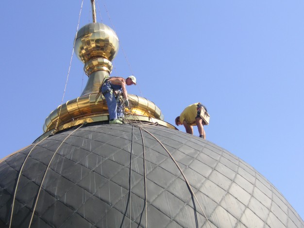 Реставрационные работы по Вознесенскому собору в г.Новочеркасске, 2007г. Реставрационные работы по Вознесенскому собору в г.Новочеркасске, 2007г.